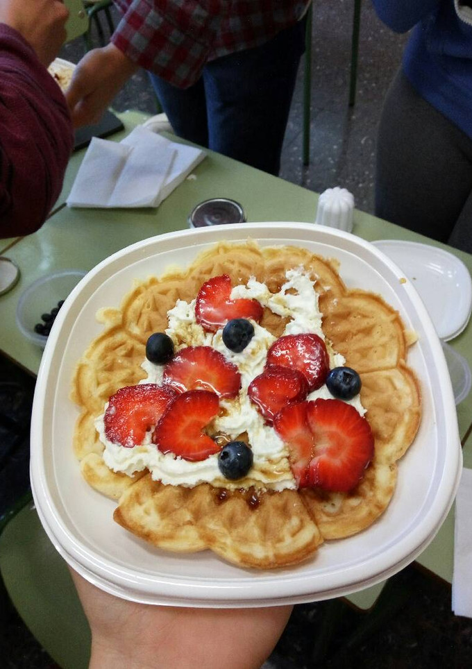 Una foto de Waffles para cualquier ocasión