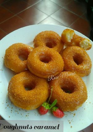 Foto resep Donat Karamel Gula Palm
