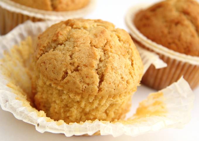 Édes kukoricás muffin recept foto