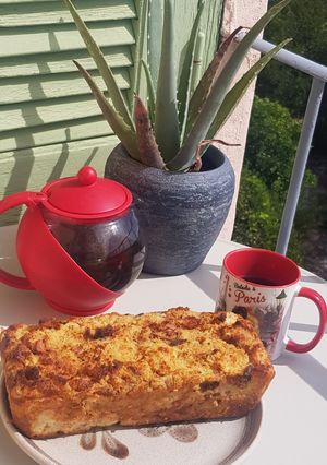 Une photo de Gâteau de pain perdu