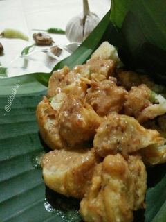 Foto resep Bakwan dan Gimbal Cabe Ijo Bumbu Kacang (#pr_DibumbuKacangin)