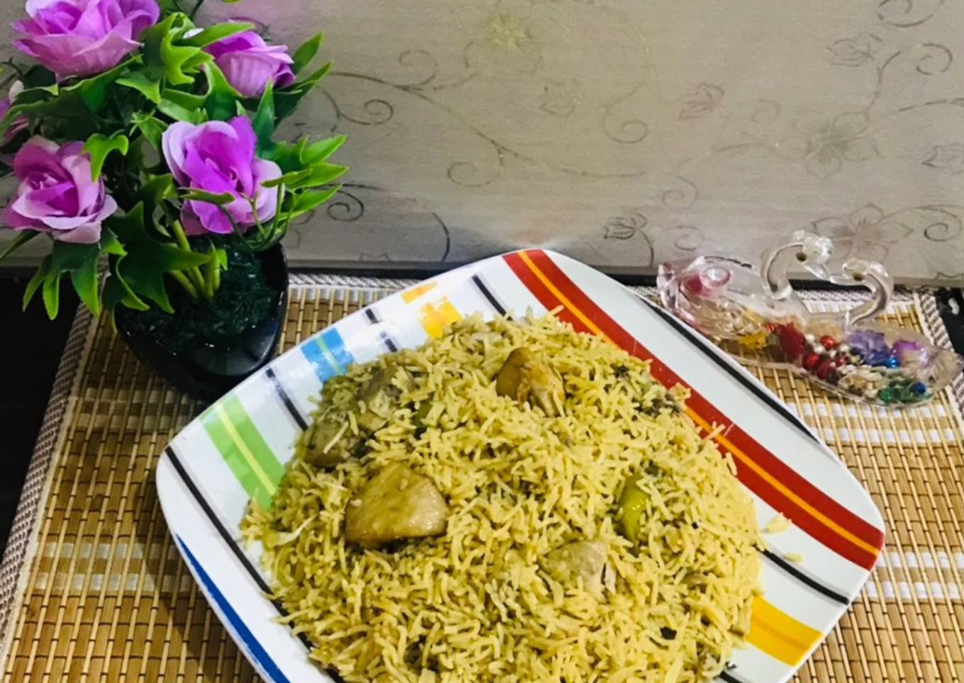 Chicken /mutton yakhni pulao