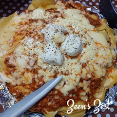 A picture of Lasagne Alla Bolognese.