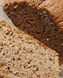 Εύκολο ψωμί ολικής / Ζέας χωρίς ζύμωμα