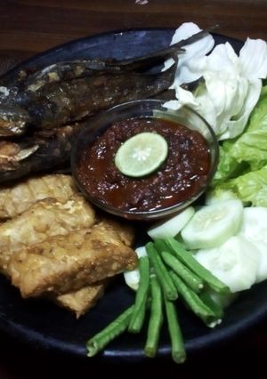 Foto resep Pecel lele sambel trasi
