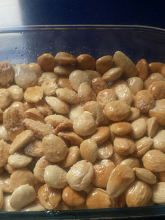 Una foto de Almendras asadas en microondas