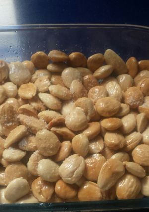 Una foto de Almendras asadas en microondas