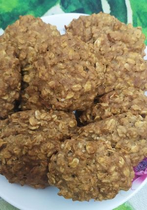 Hình của món Bánh quy yến mạch chuối.