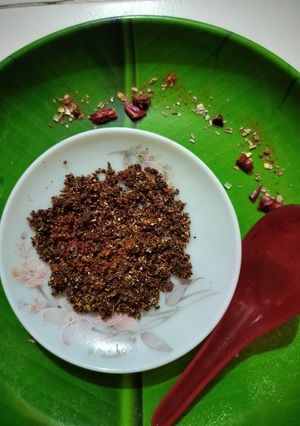 A picture of Homemade peri peri masala.