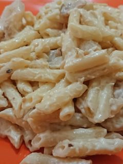 Una foto de Macarrones con sepia