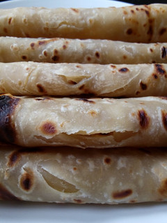 A picture of CHAPATI#themechallenge#coconutchapatichallenge.