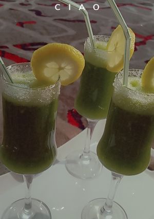 صورة لوصفة عصير الكيوي المنعش 🍸