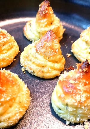 Una foto de Patatas Duquesa (guarnición para carne)