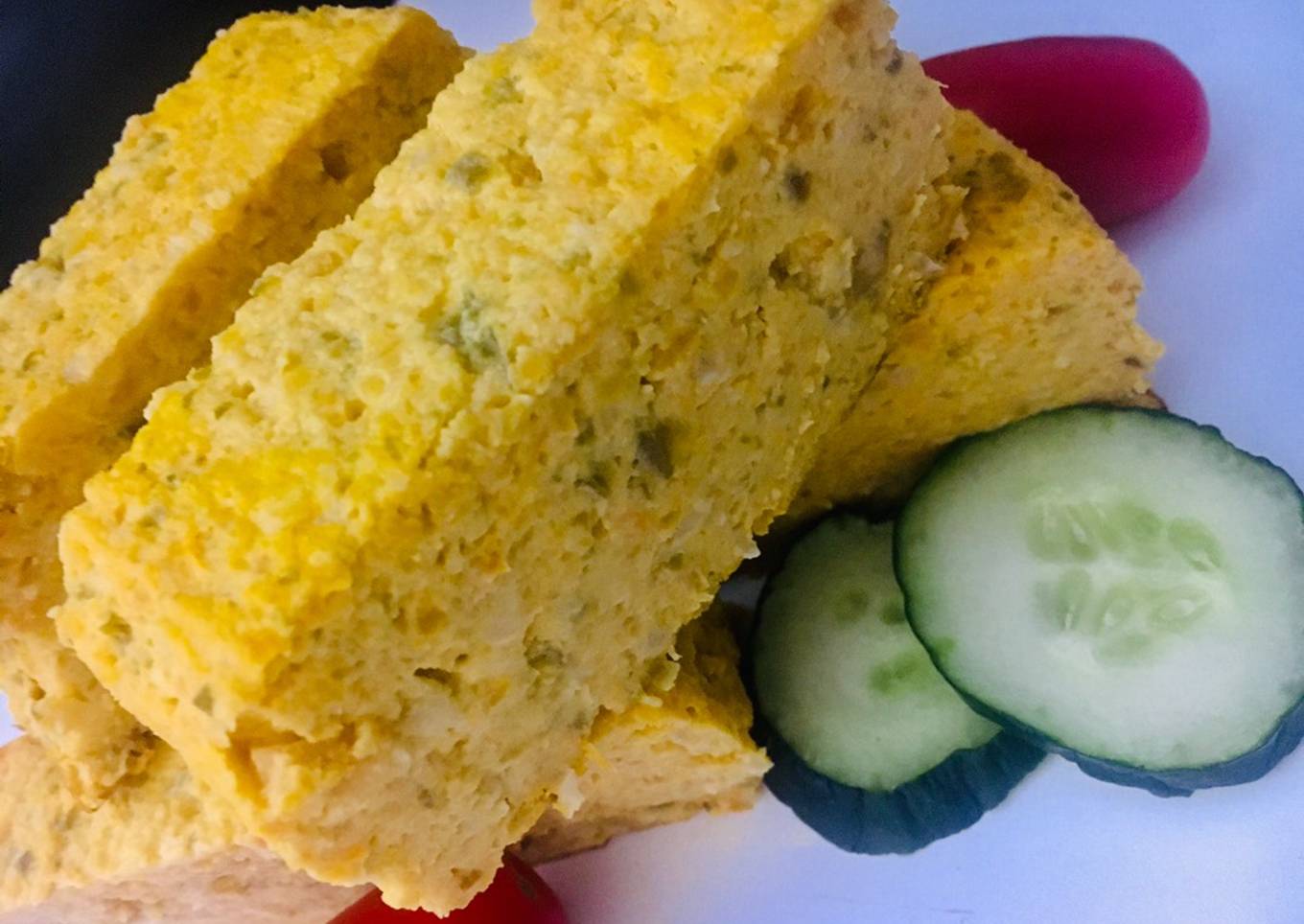 Budín de calabaza 🎃 y zapallitos 🫑🧅🧄🥒🍅🎃❤️🤩