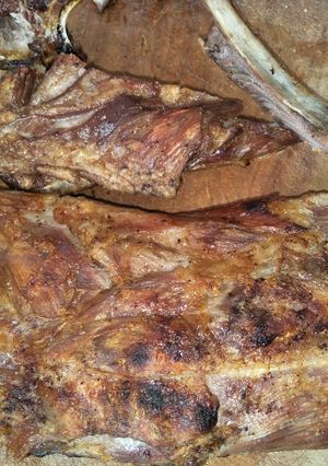 A picture of Nyama choma.