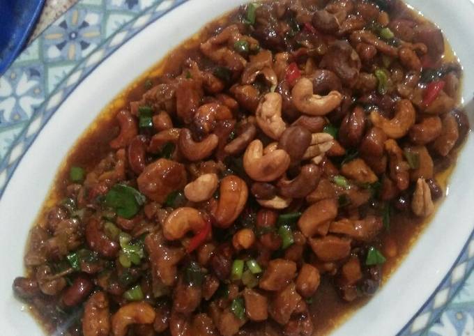 Cara Bikin Ayam kungpao Praktis