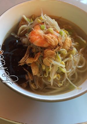 Foto resep Lontong Mie
