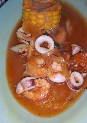 Foto resep Seafood saus padang