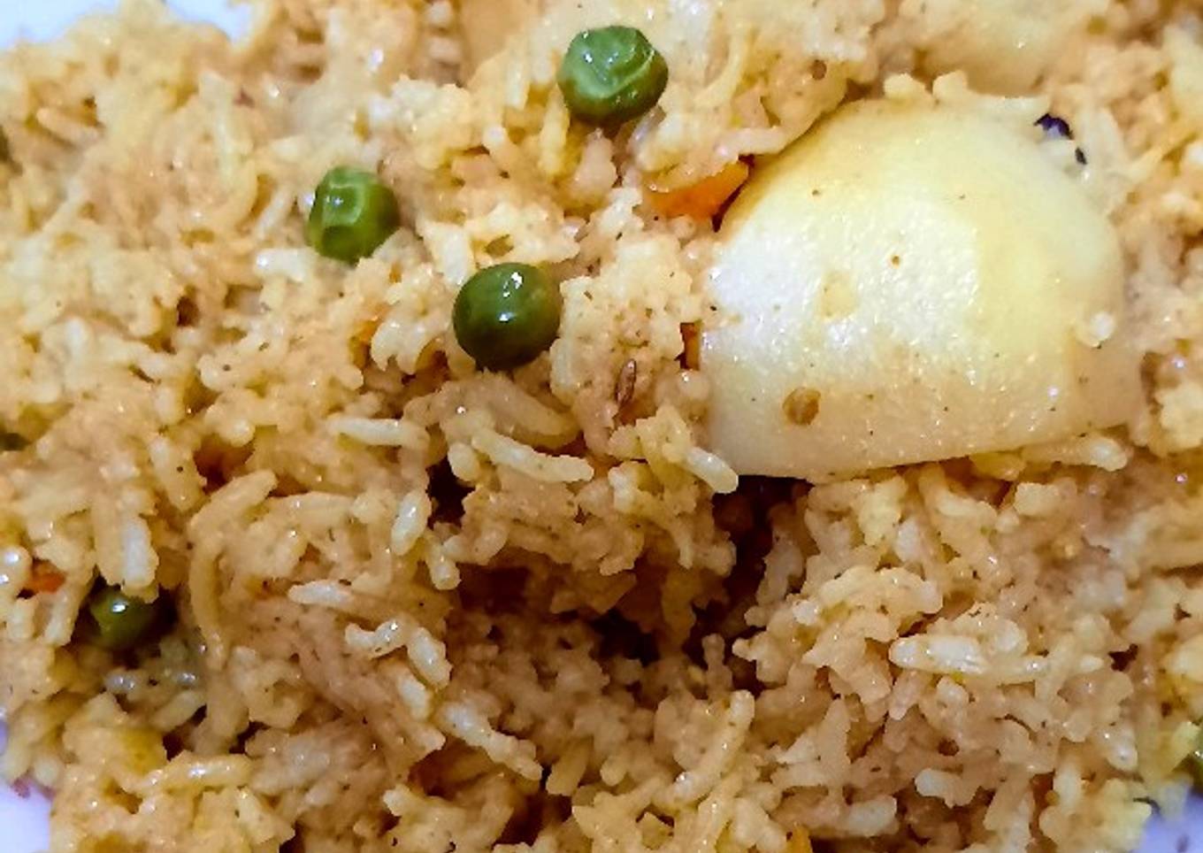 Alu mattar pulao