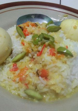 Foto resep Telor kuah kuning