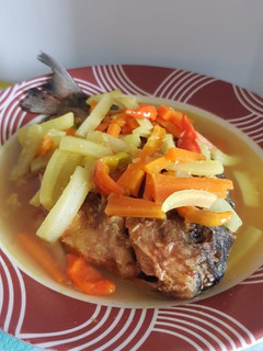 Foto resep Ikan Bawal Acar Kuning