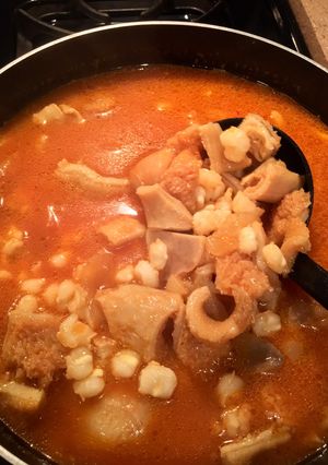Una foto de Menudo, pancita o mondongo