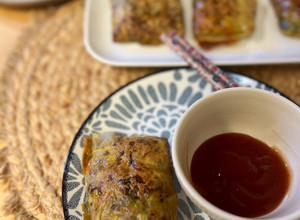 Foto principal de Rollitos primavera de repollo en airfryer