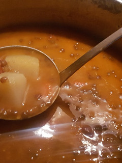 Una foto de Lentejas en olla rápida
