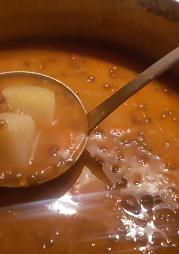 Una foto de Lentejas en olla rápida