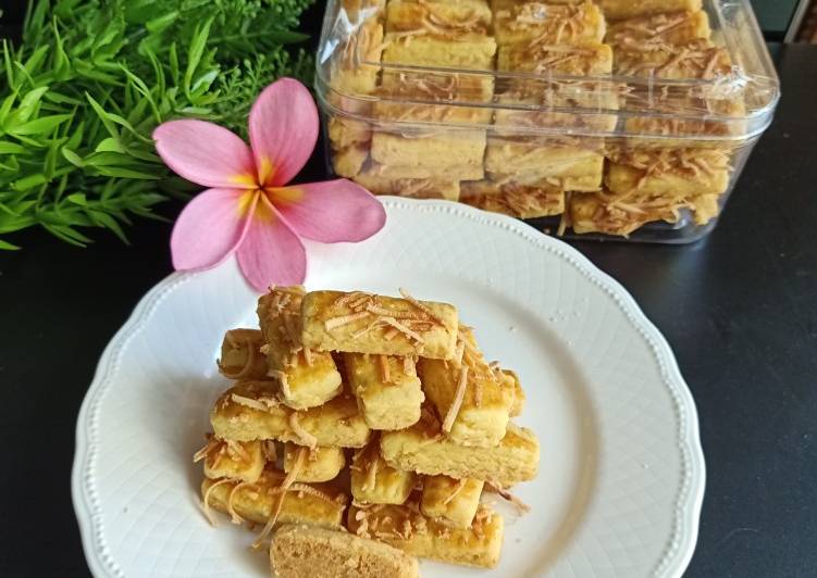 Masakan Populer Kue Keju / Kaastengels Enak Garing dan Kokoh Sedap Nikmat