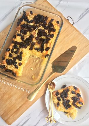Foto resep Pudding Roti Tawar super SIMPLE