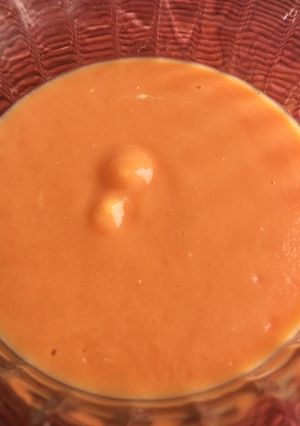 Una foto de Yogurt de papaya