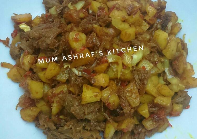 Recipe of Favorite Potato with minced meat