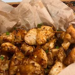 A picture of Crispy chicken bites.