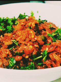 बैंगन का भरता (baingan ka bharta recipe in hindi) रेसिपी मुख्य फोटो