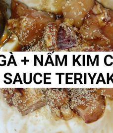 gà xốt teriyaki