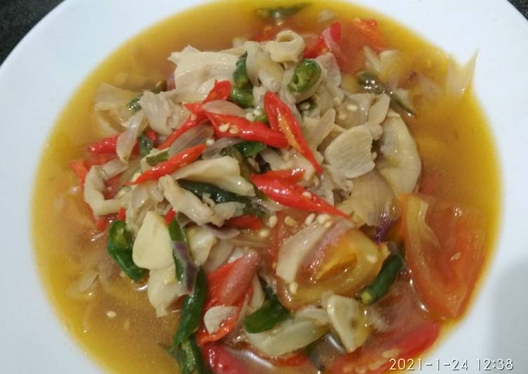 Resep Oseng jamur tiram (Menu simple) | Resep Bumbu Oseng jamur tiram (Menu simple) Yang Sederhana