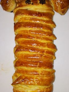 Una foto de Trenza de chocolate blanco