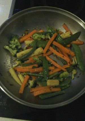 A picture of Yummy veggies.