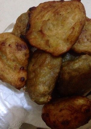 Foto resep Godok pisang goreng