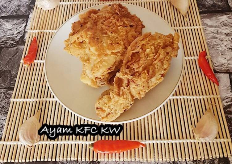 9 Resep: Ayam KFC KW tahan hingga 8jam kriuknya Anti Gagal!