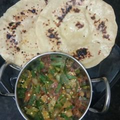A picture of Bhindi Fry.