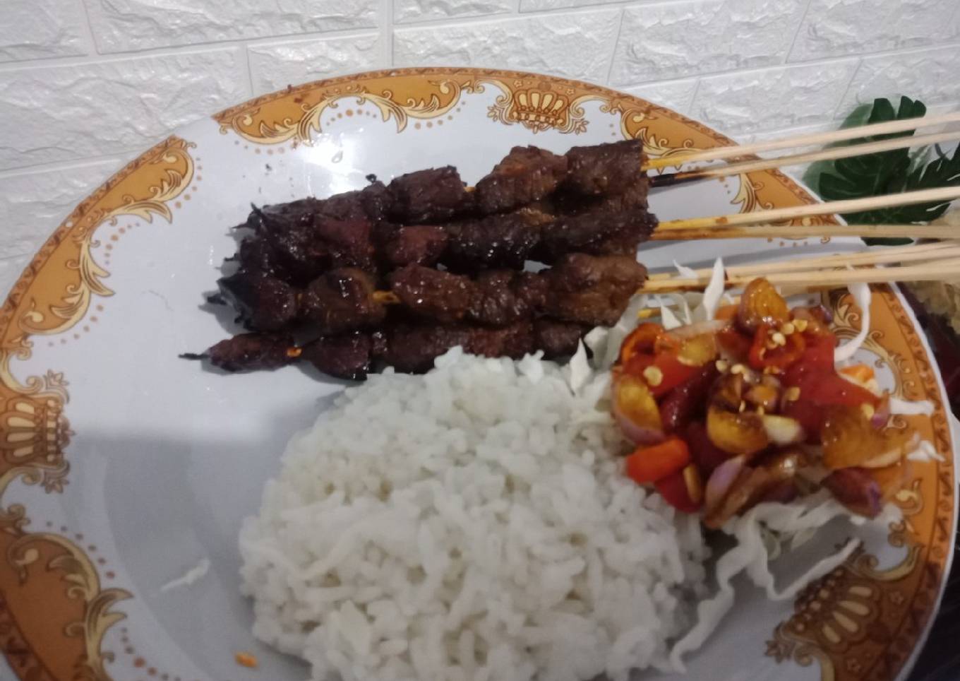 Sate Sapi Teflon