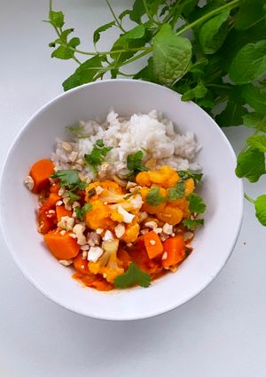 Zdjęcie przepisu Vege Curry.