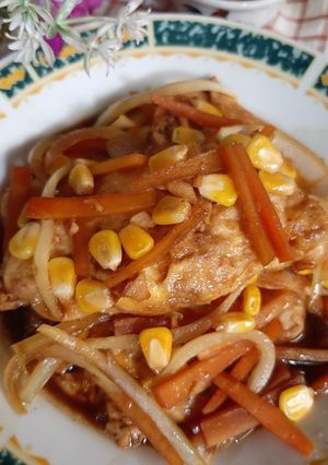 Foto resep Telor ceplok saus inggris