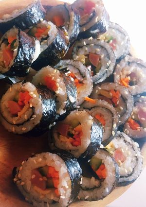 Foto resep Sushi roll / Kimbap
