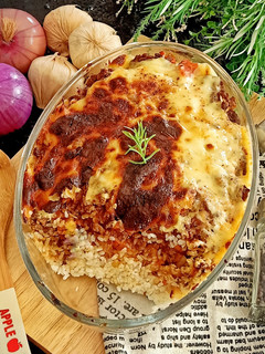 Foto resep Baked Bolognaise Rice