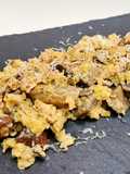 Revuelto de boletus con foie