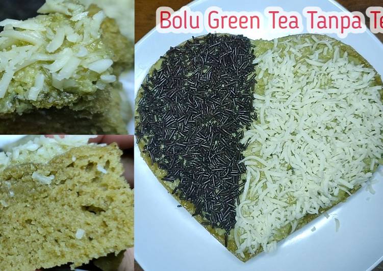 Bolu Green Tea Tanpa Telur
