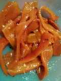 Pimientos a la llama
